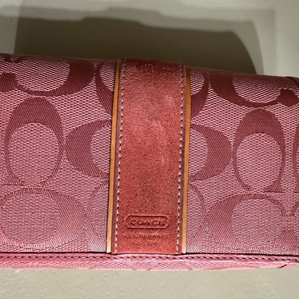 Coach Pink Signature Wallet